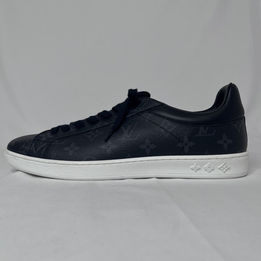 LOUIS VUITTON Monogram Luxembourg Sneakers Black Size 27.5cm