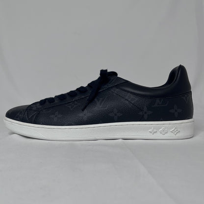 LOUIS VUITTON Monogram Luxembourg Sneakers Black Size 27.5cm