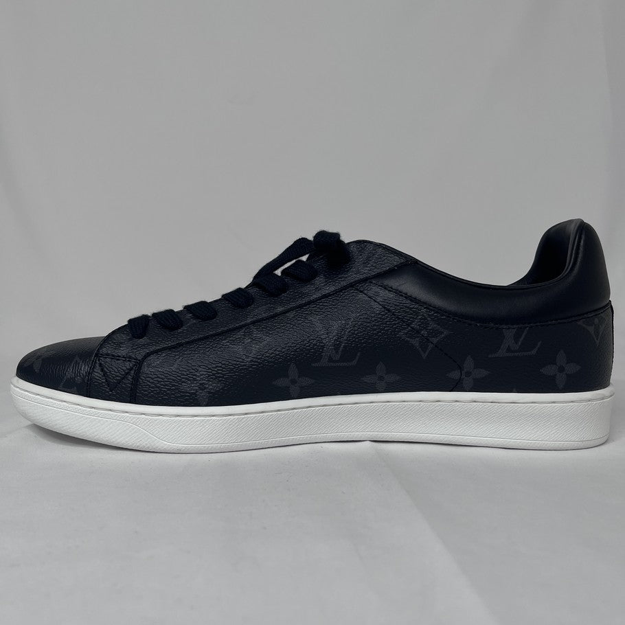 LOUIS VUITTON Monogram Luxembourg Sneakers Black Size 27.5cm