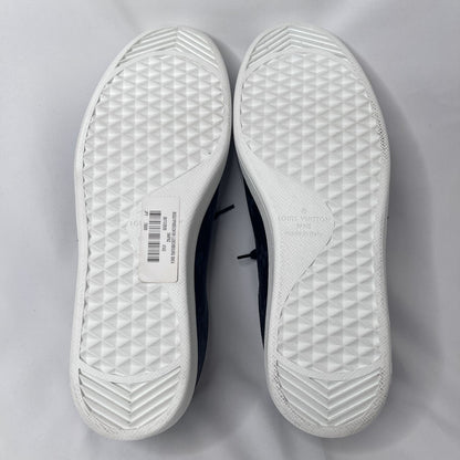LOUIS VUITTON Monogram Luxembourg Sneakers Black Size 27.5cm