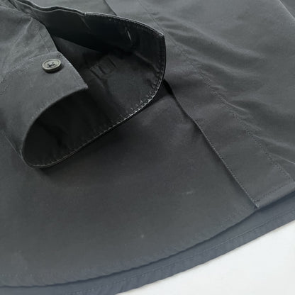 GIVENCHY Star Embroidered Dress Shirt Black Size 37