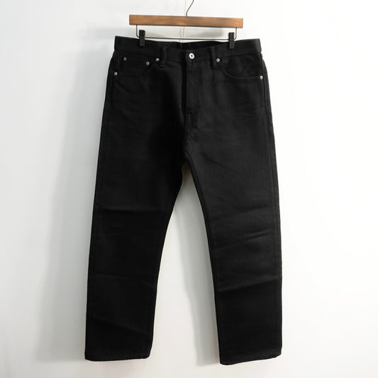 IRON HEART 21oz Black Armour Straight Denim Jeans Size W36