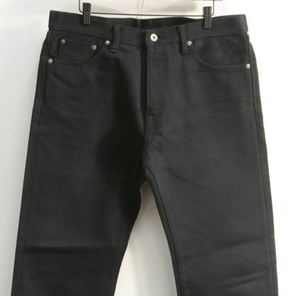 IRON HEART 21oz Black Armour Straight Denim Jeans Size W36