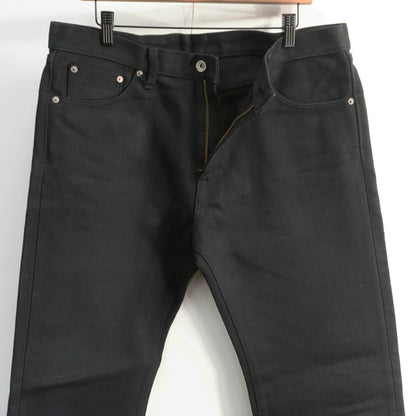 IRON HEART 21oz Black Armour Straight Denim Jeans Size W36