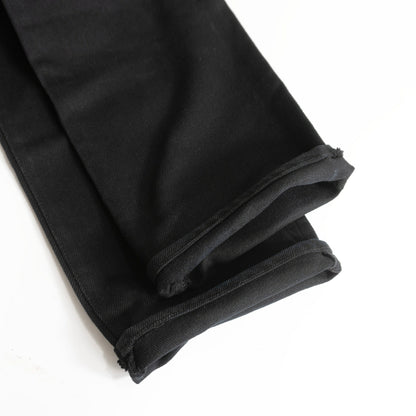 IRON HEART 21oz Black Armour Straight Denim Jeans Size W36