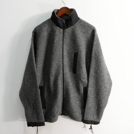 OLD STUSSY 90s Navy Tag Fleece Jacket Size L