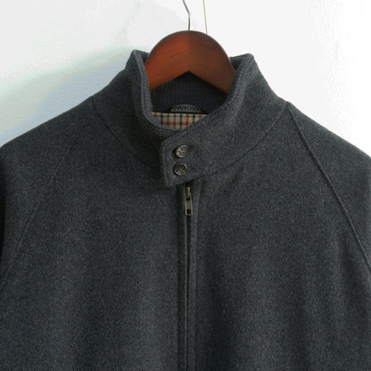 BARACUTA G9 Cashmere Blend Wool Jacket Gray Size 44
