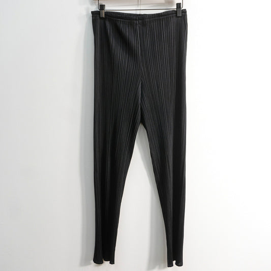 PLEATS PLEASE Issey Miyake Pleated Pants Black Size 4