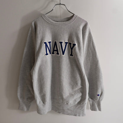 CHAMPION 90s USA Made NAVY Reverse Weave Sweatshirt Size L