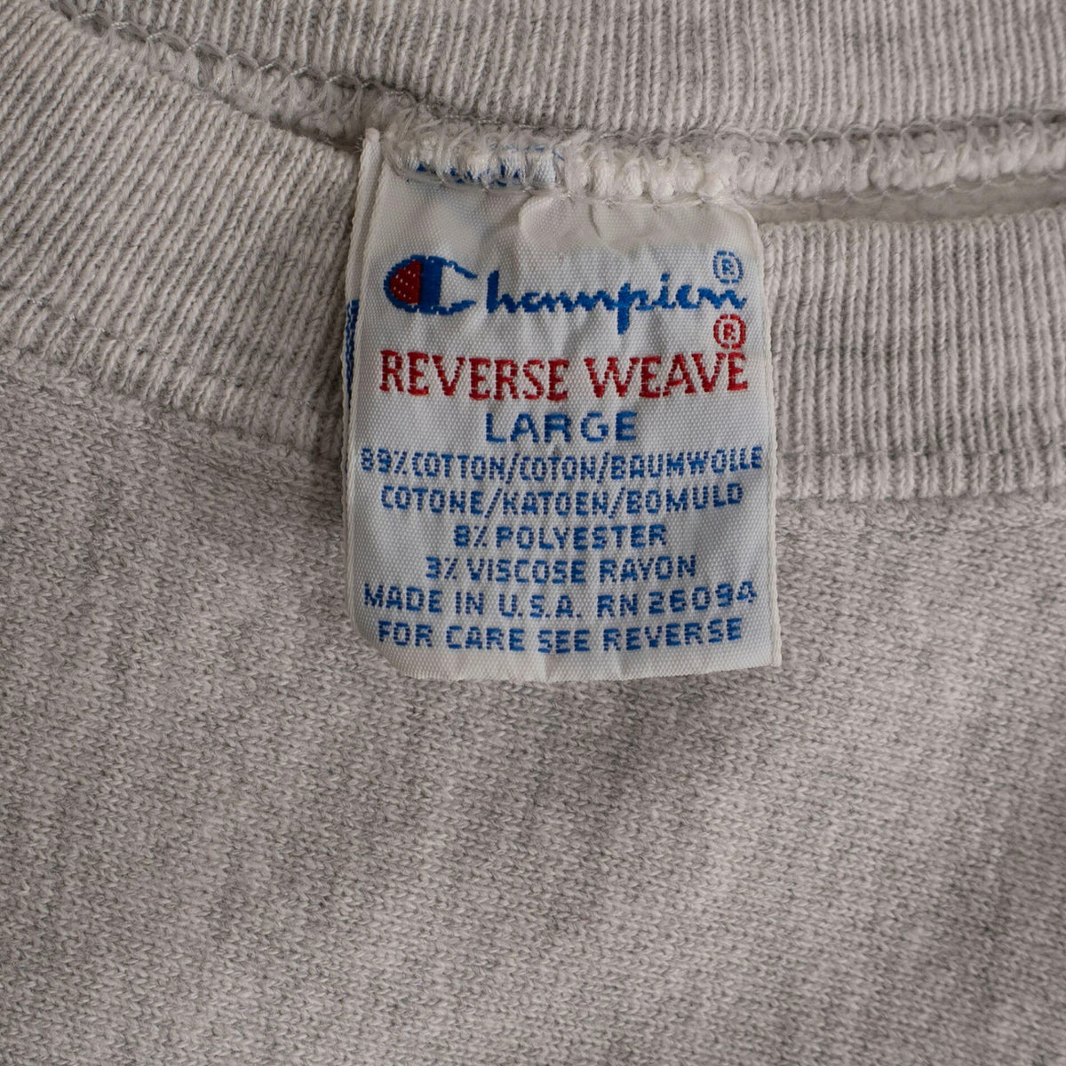 CHAMPION 90s USA Made NAVY Reverse Weave Sweatshirt Size L