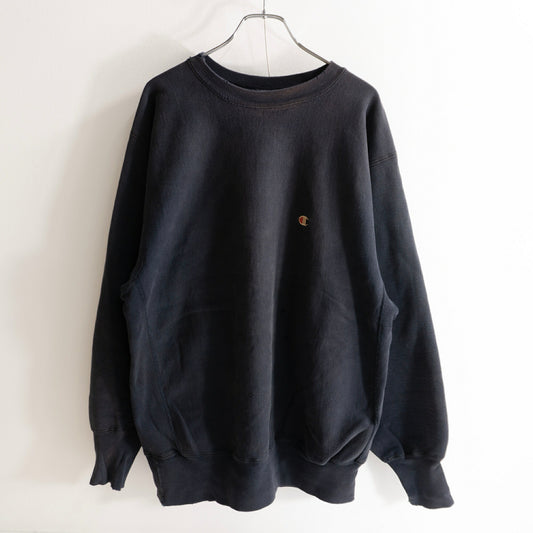 CHAMPION 90s Reverse Weave Sweatshirt Black Size XL