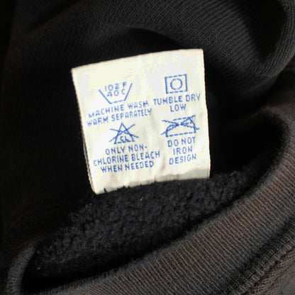 CHAMPION 90s Reverse Weave Sweatshirt Black Size XL