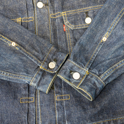 LEVI'S 507XX 2nd Big E Denim Jacket Dark Indigo Size 42