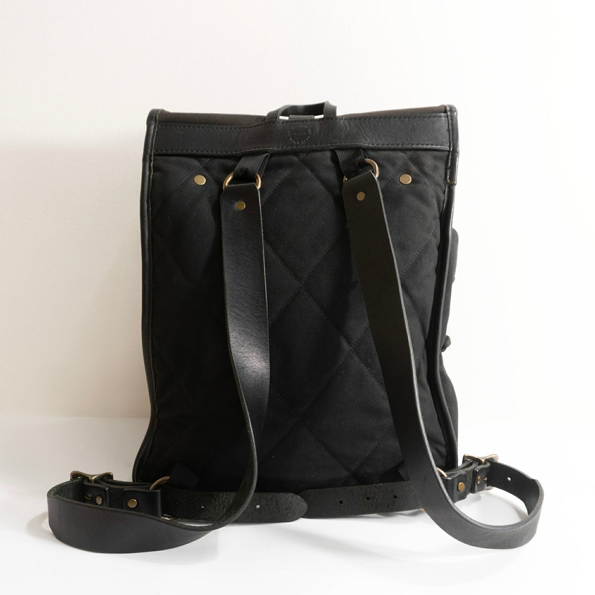 TIN CLOTH BACKPACK x FILSON Tin Cloth Cotton Twill Backpack Black