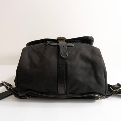 TIN CLOTH BACKPACK x FILSON Tin Cloth Cotton Twill Backpack Black