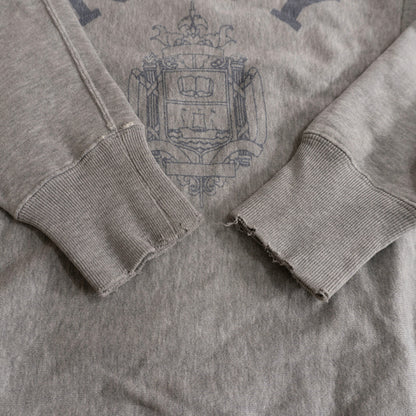 COMME des GARCONS HOMME Navy Print Sweatshirt Size XS