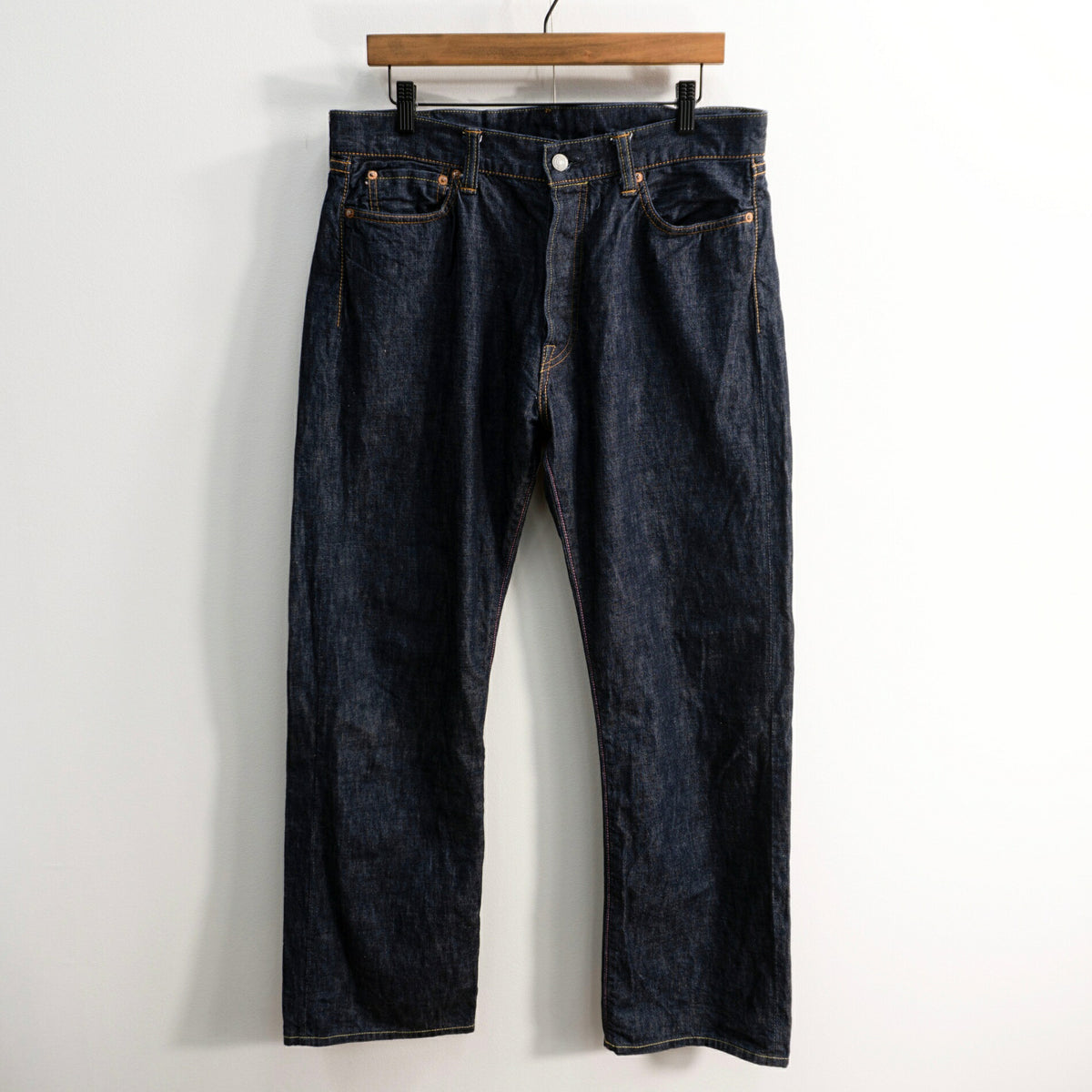 Momotaro Jeans 1101SP 10oz Mid-Straight Indigo Blue Size 34