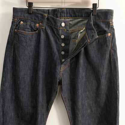 Momotaro Jeans 1101SP 10oz Mid-Straight Indigo Blue Size 34