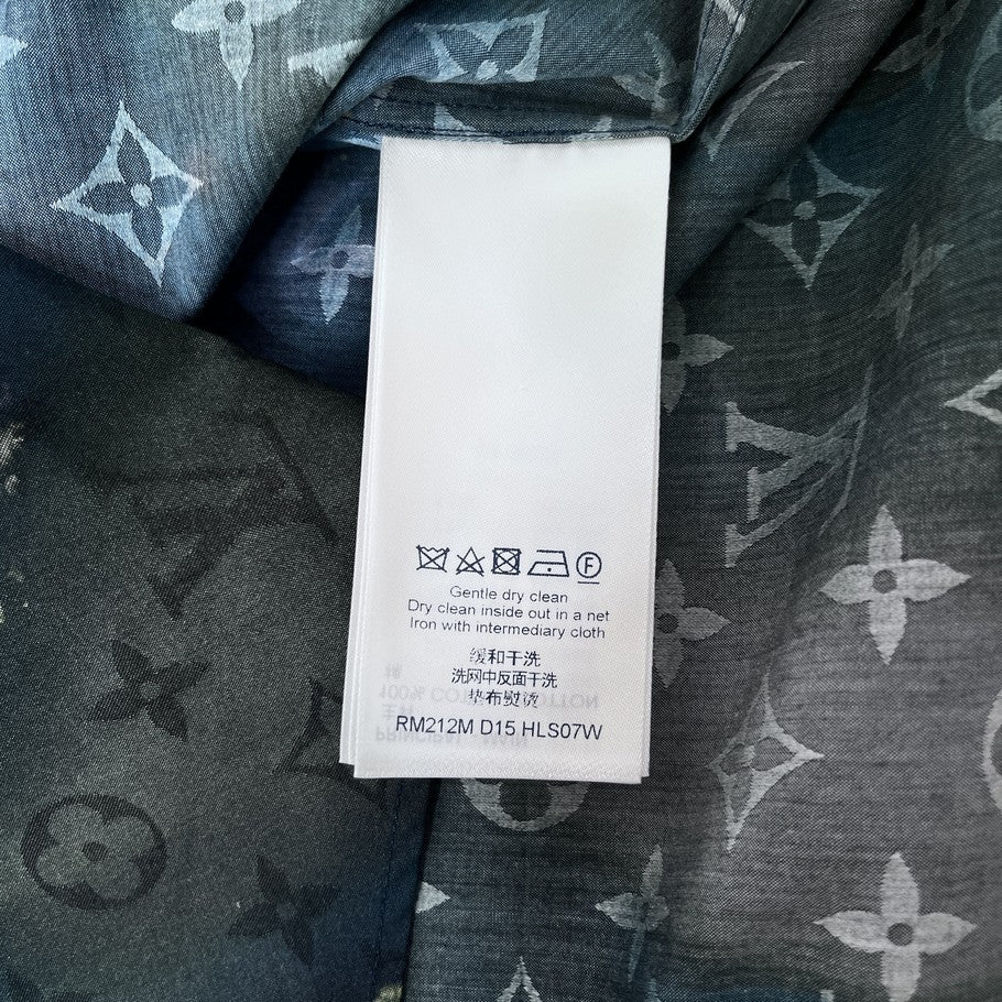 LOUIS VUITTON Monogram Tie-Dye Blouson Jacket Size M