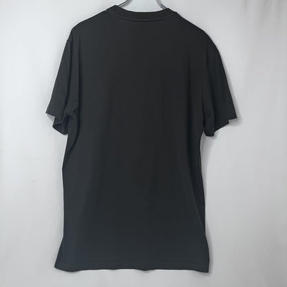 GIVENCHY Vintage Effect Logo T-Shirt Black Size L