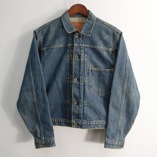 LEVI'S 1st 506XX Big E Made in Japan Denim Jacket Size 38