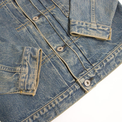 LEVI'S 1st 506XX Big E Made in Japan Denim Jacket Size 38
