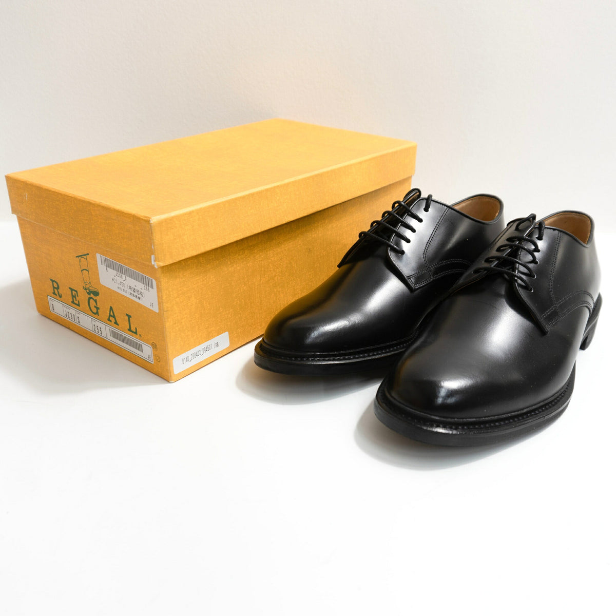 REGAL worth collection Plain Toe Shoes Black Size 25.5EEE