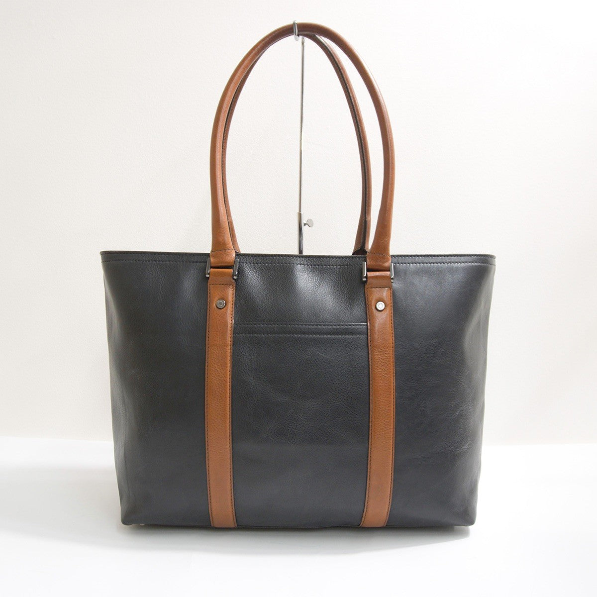 COCOMEISTER Martini Leonardo Italian Oil Leather Tote Bag