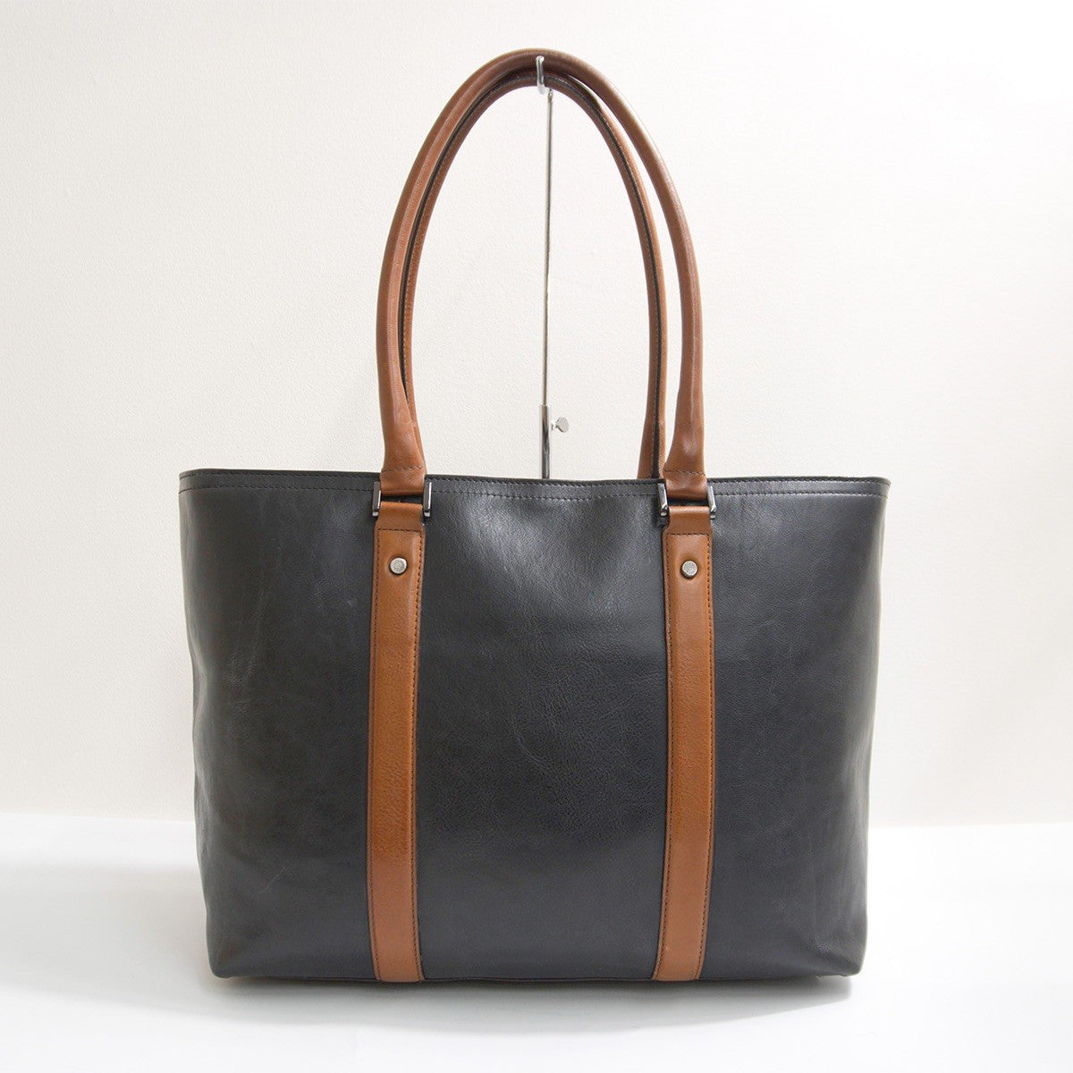COCOMEISTER Martini Leonardo Italian Oil Leather Tote Bag