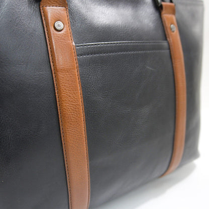 COCOMEISTER Martini Leonardo Italian Oil Leather Tote Bag
