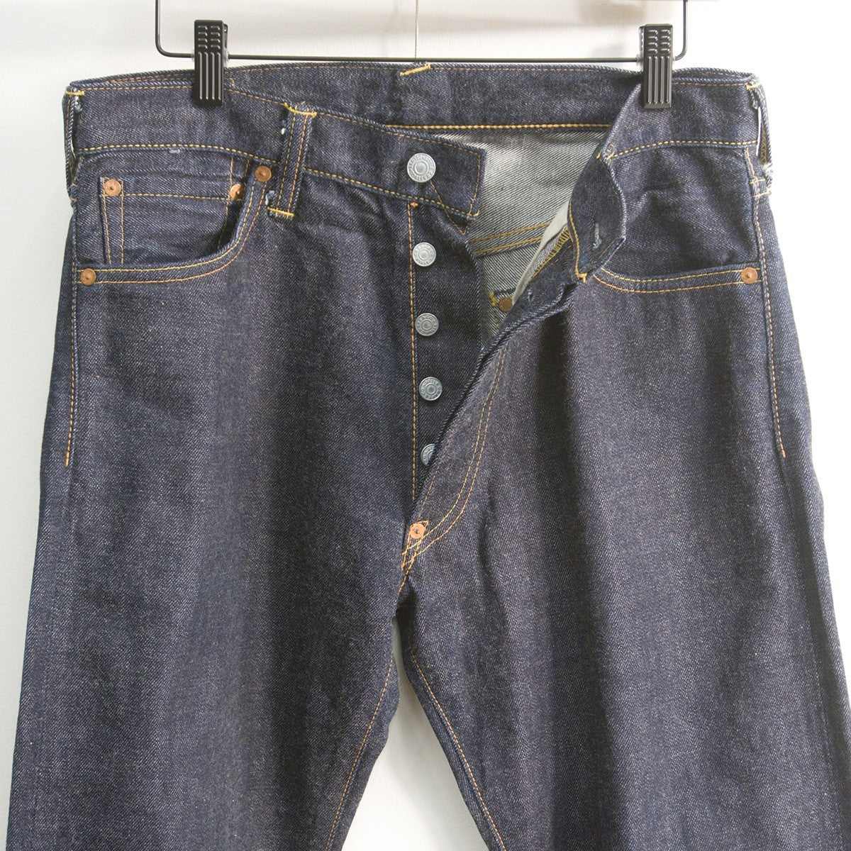 EVISU LOT.2000 Dark Indigo Denim Jeans Size 31×35