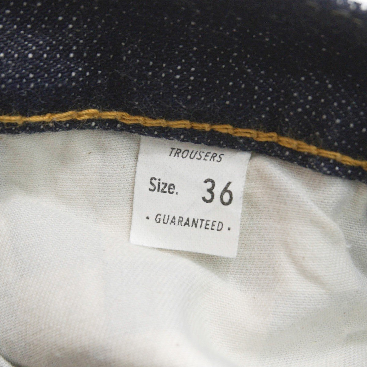 TROPHY CLOTHING Double Knee Indigo Denim Size 36