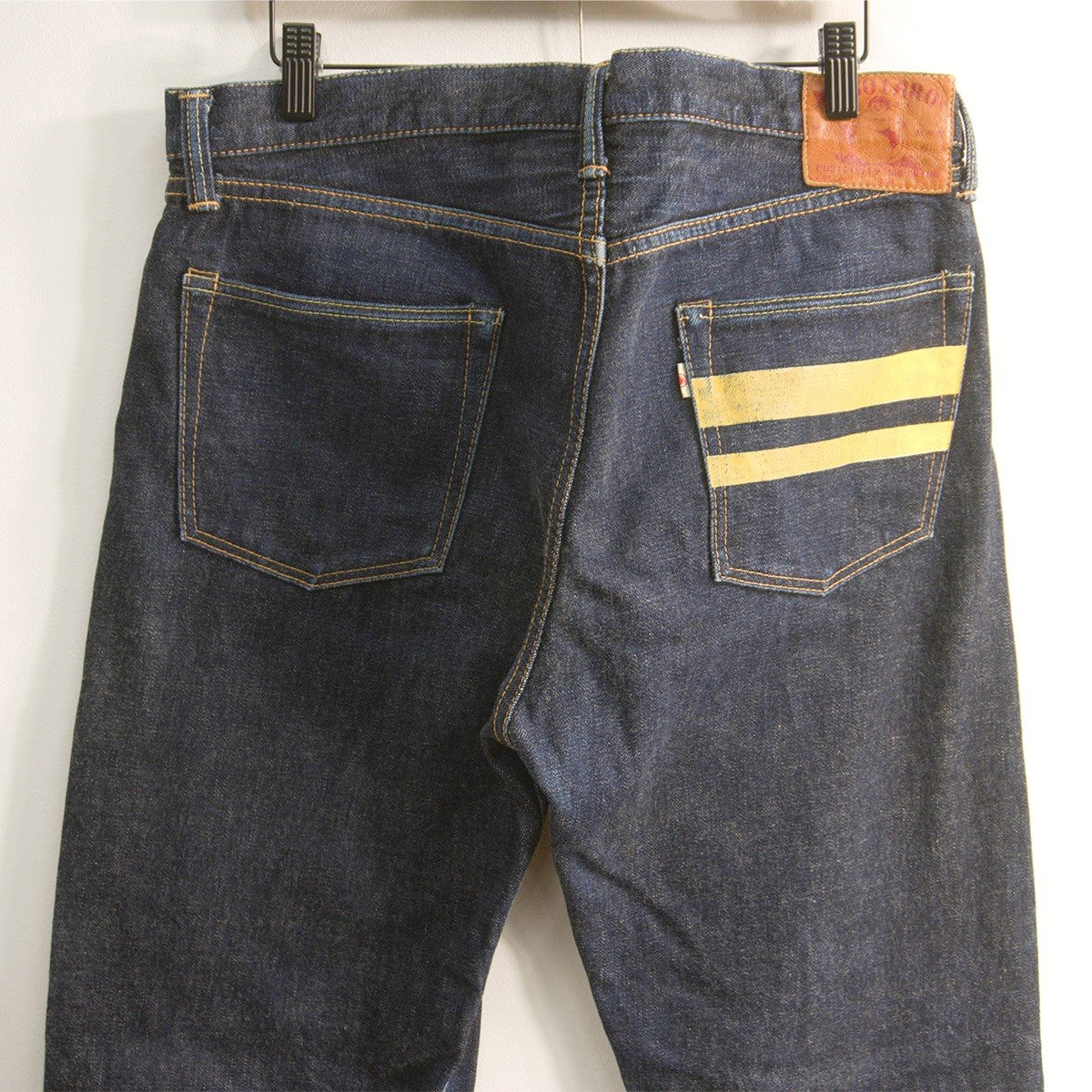 Momotaro Jeans 1005SP Mid-Straight Denim Indigo Blue Size 33