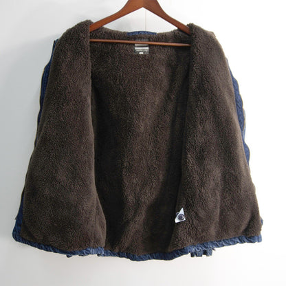 MOMOTARO JEANS Goin' Home Denim Mods Boa Lined Coat Size 40