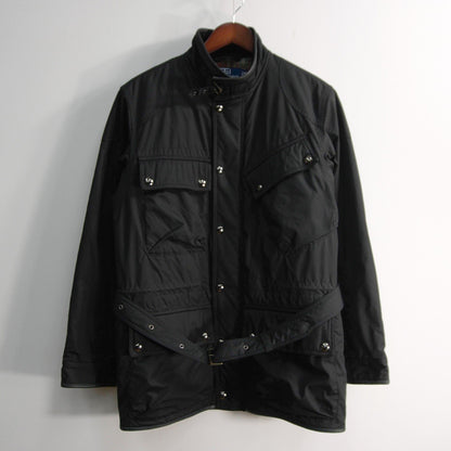 POLO RALPH LAUREN 90s Leather Motorcycle Jacket Size M
