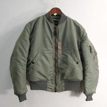 BUZZ RICKSON 90s M-Spec MA-1 Bomber Jacket Sage Green Size M