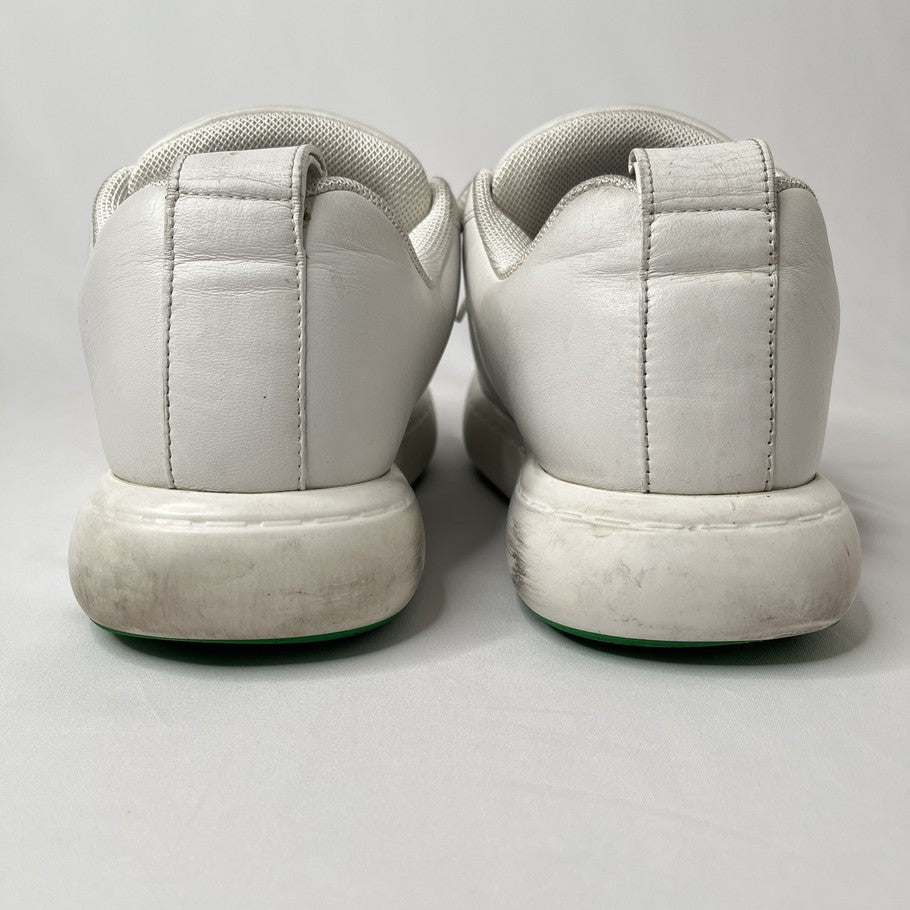 BOTTEGA VENETA Pillow Lace-Up Sneakers White Size 26.5cm