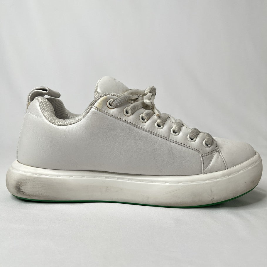 BOTTEGA VENETA Pillow Lace-Up Sneakers White Size 26.5cm