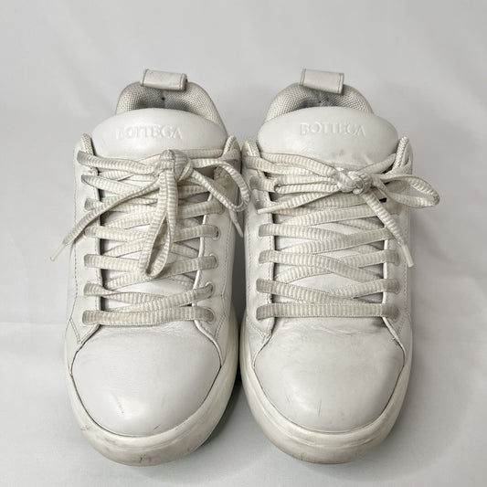BOTTEGA VENETA Pillow Lace-Up Sneakers White Size 26.5cm