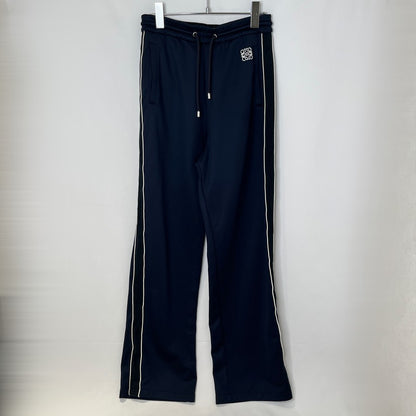 LOEWE Anagram Nylon Cotton Track Pants Navy Size XS