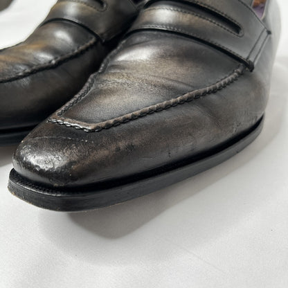 Berluti Andy Loafers Neo Grigio Brown Size 27.5cm