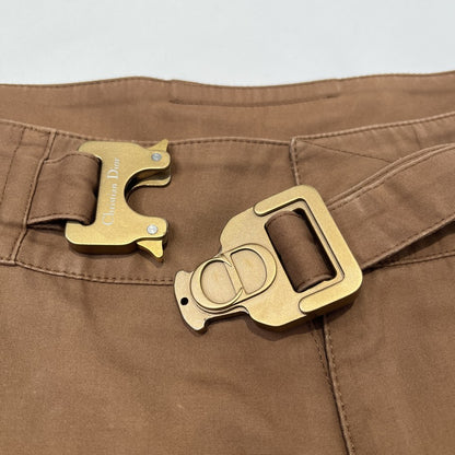 DIOR x Cactus Jack Cotton Shorts Brown
