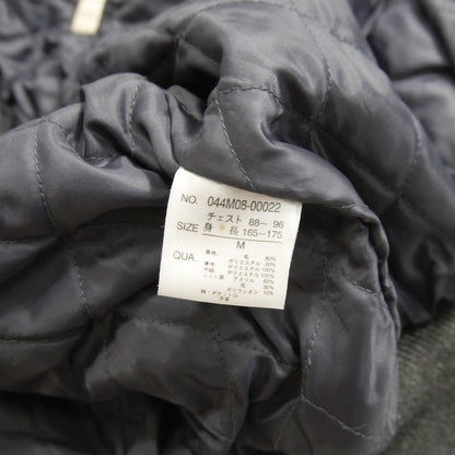 VAN JAC Leather Sleeve Gray Size M
