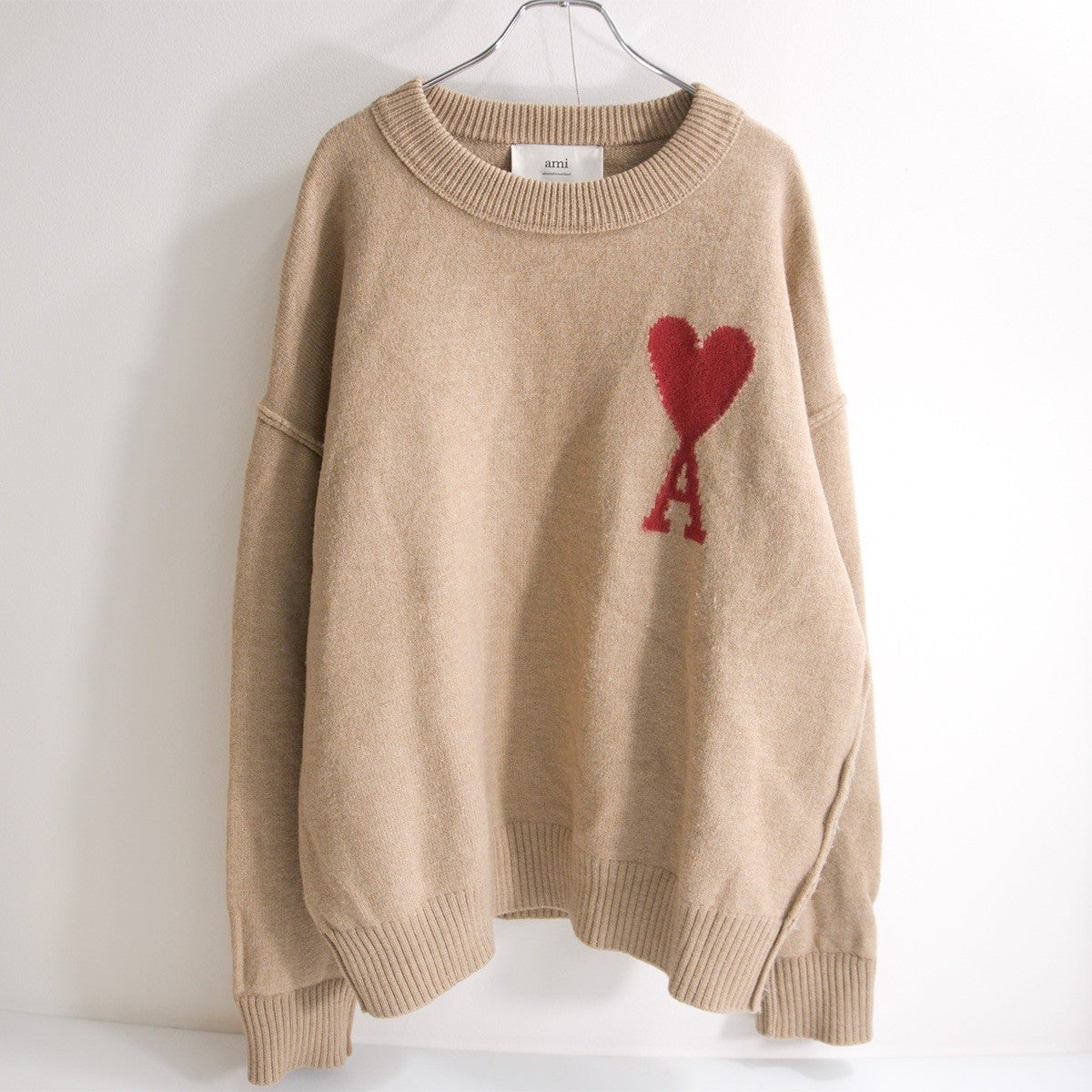 AMI Alexandre Mattiussi Wool Crewneck Knit Size XL