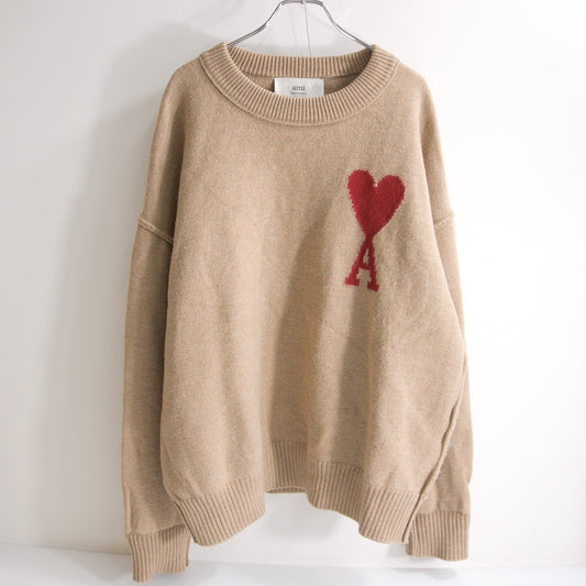 AMI Alexandre Mattiussi Wool Crewneck Knit Size XL