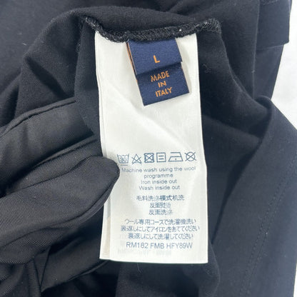 Louis Vuitton Peace and Love Cotton T-Shirt Black Size L
