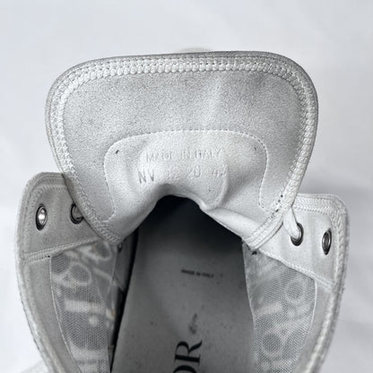 DIOR B23 Oblique High-Top Sneakers Black Size 28.0cm