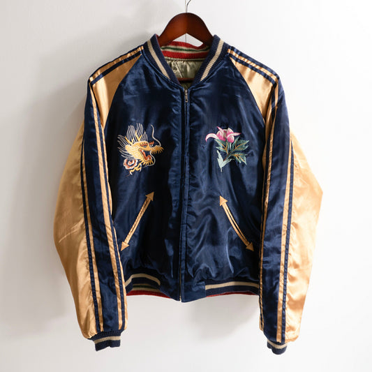 TAILOR TOYO TT10931 Reversible Embroidered Sukajan Jacket Size XL