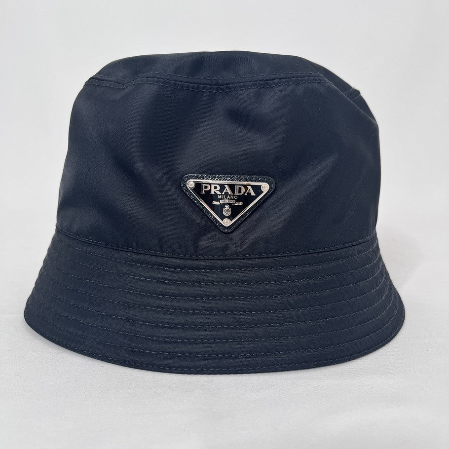 PRADA Re-Nylon Bucket Hat Black