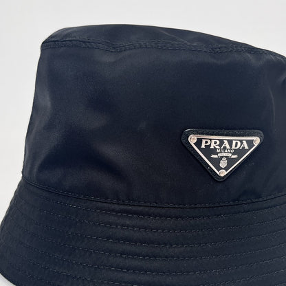 PRADA Re-Nylon Bucket Hat Black